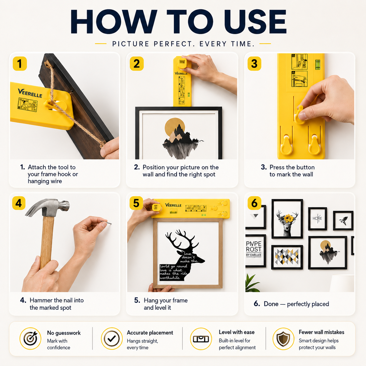 Easy Picture Hanging Tool