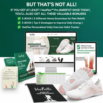 VeeFlex™ Pro - Lightweight & Non-Slip Barefoot Shoes (Unisex)